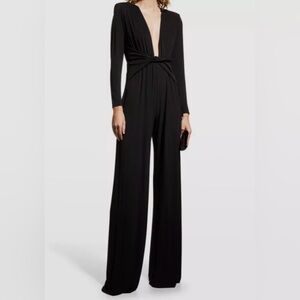 Elegant Black Long Sleeve Jumpsuit by Ramy Brook